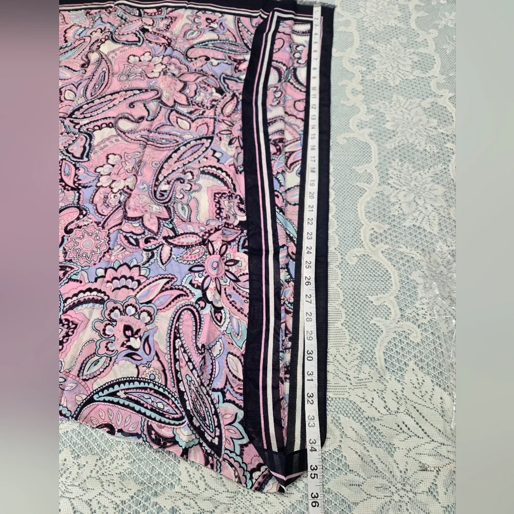 NWT Talbots Paisley Scarf 100% Modal
